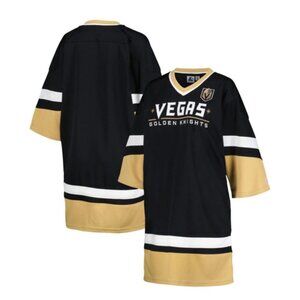 Rare Womens Starter Vegas Golden Knights Dress Hockey Jersey Size L Tunic NWOT